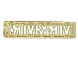 FMM Sugarcraft Curved Words, MR&MRS
