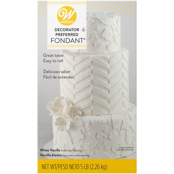 Wilton Decorator Preferred White Fondant – 5 lb.