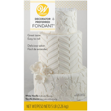 Wilton Decorator Preferred White Fondant – 5 lb.