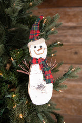 9.5” Foam Snowman Ornament