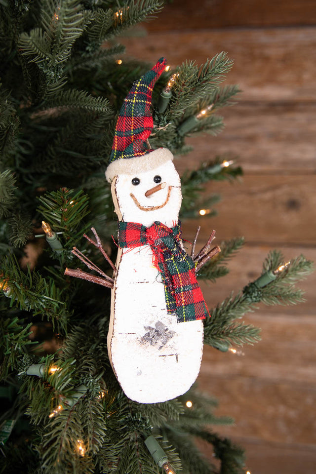 9.5” Foam Snowman Ornament