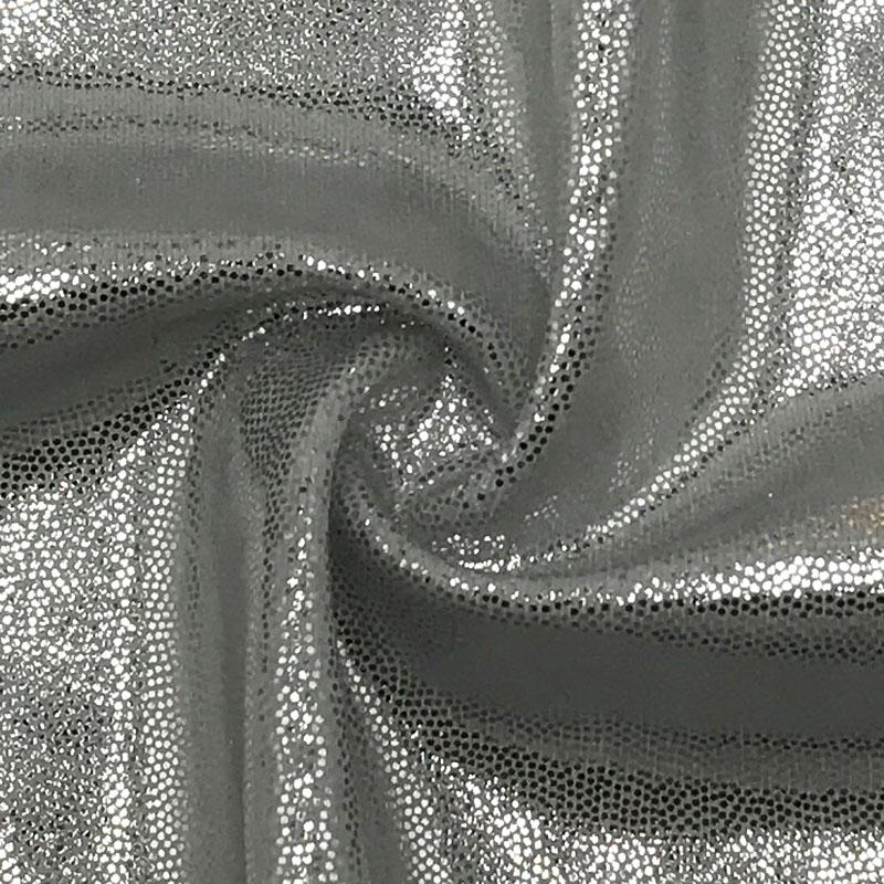 Foil Nylon Spandex Metallic Fabric