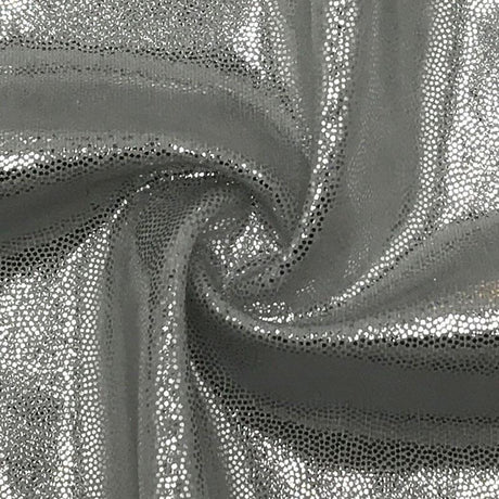 Foil Nylon Spandex Metallic Fabric