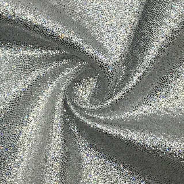Foil Nylon Spandex Metallic Fabric
