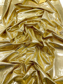 Foggy All Over Foil Metallic Nylon Spandex Fabric - Shimmering Foil, 58" Width (1 Yard)
