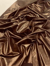 Foggy All Over Foil Metallic Nylon Spandex Fabric - Shimmering Foil, 58" Width (1 Yard)