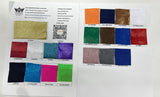 Foggy All Over Foil Metallic Nylon Spandex Fabric - Shimmering Foil, 58" Width (1 Yard)