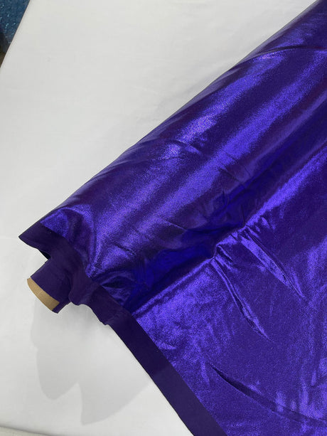 Foggy Foil Nylon Spandex Fabric - Reflective Shimmer, 58" Width (1 Yard)