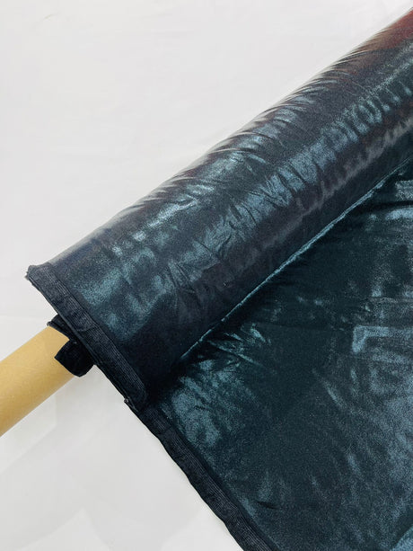 Foggy Foil Nylon Spandex Fabric - Reflective Shimmer, 58" Width (1 Yard)
