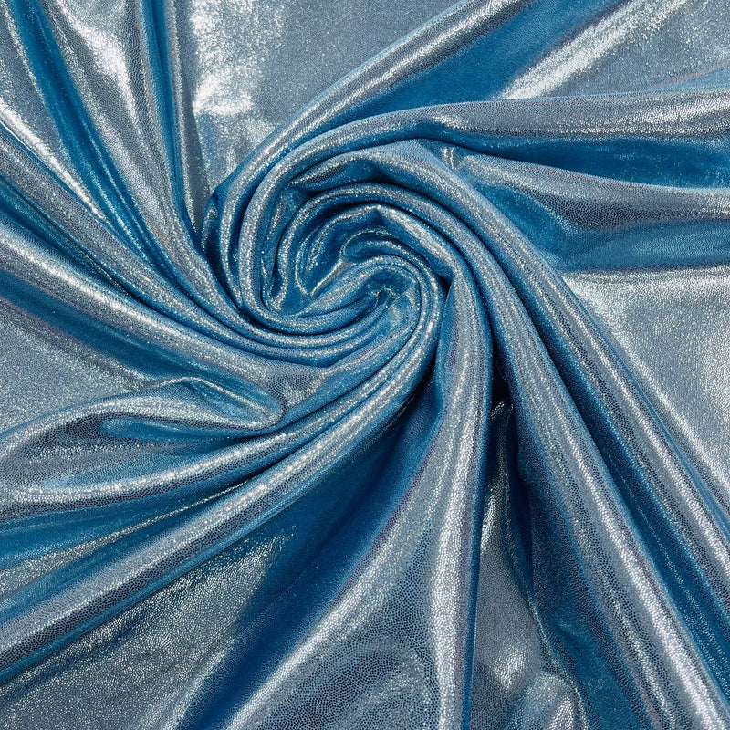 Foggy Foil Nylon Spandex Fabric - Reflective Shimmer, 58" Width (1 Yard)