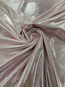 Foggy Foil Nylon Spandex Fabric - Reflective Shimmer, 58" Width (1 Yard)