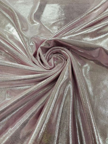 Foggy Foil Nylon Spandex Fabric - Reflective Shimmer, 58" Width (1 Yard)