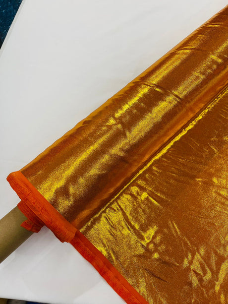 Foggy Foil Nylon Spandex Fabric - Reflective Shimmer, 58" Width (1 Yard)