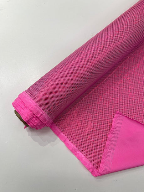 Shattered Glass Foil Spandex Fabric - Reflective Shattered Glass Print, 58" Width (1 Yard)