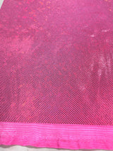Shattered Glass Foil Spandex Fabric - Reflective Shattered Glass Print, 58" Width (1 Yard)