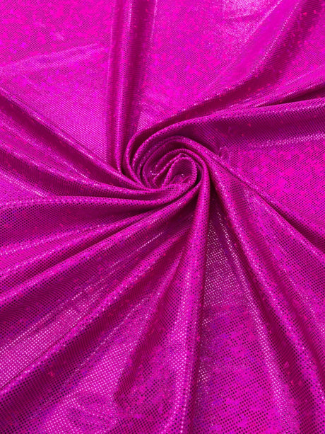 Shattered Glass Foil Spandex Fabric - Reflective Shattered Glass Print, 58" Width (1 Yard)