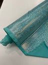 Shattered Glass Foil Spandex Fabric - Reflective Shattered Glass Print, 58" Width (1 Yard)