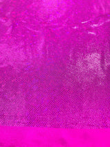 Shattered Glass Foil Spandex Fabric - Reflective Shattered Glass Print, 58" Width (1 Yard)