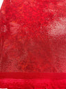 Shattered Glass Foil Spandex Fabric - Reflective Shattered Glass Print, 58" Width (1 Yard)