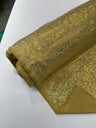 Shattered Glass Foil Spandex Fabric - Reflective Shattered Glass Print, 58" Width (1 Yard)