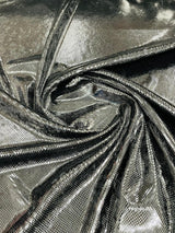 Foil Snake Stretch Velvet Fabric - Iridescent Snake Print, 58" Width (1 Yard)