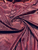 Foil Snake Stretch Velvet Fabric - Iridescent Snake Print, 58" Width (1 Yard)