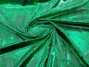 Foil Snake Stretch Velvet Fabric - Iridescent Snake Print, 58" Width (1 Yard)