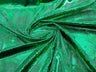 Foil Snake Stretch Velvet Fabric - Iridescent Snake Print, 58" Width (1 Yard)