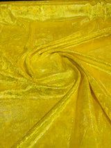 Foil Snake Stretch Velvet Fabric - Iridescent Snake Print, 58" Width (1 Yard)