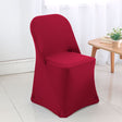 Spandex Folding Chair Cover Apple Red