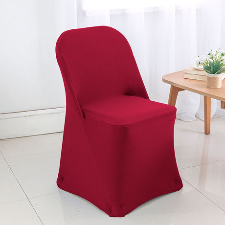 Spandex Folding Chair Cover Apple Red
