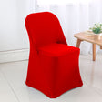 Spandex Folding Chair Cover Red