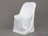 Polyester Folding Chair Cover - 100 Percent Polyester Fabric - Solid, 34" Chair Back, 21" Wide X 18" Tall, 19" Wide X 16" Length, 18" Tall From Ground (By Piece)