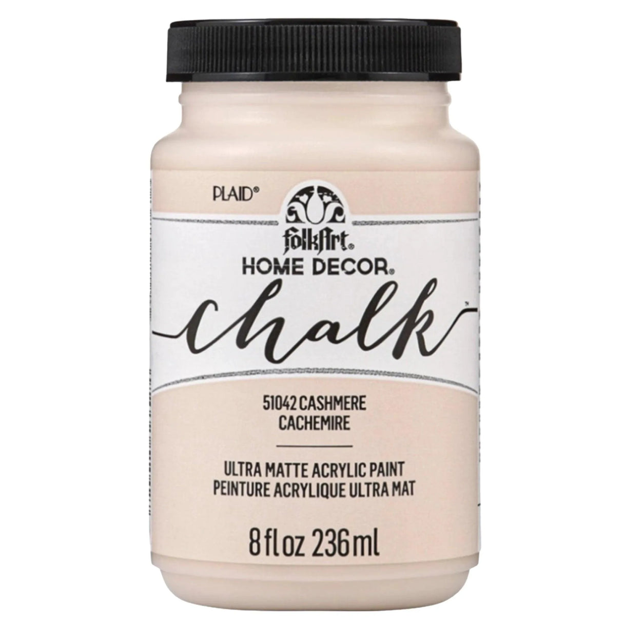FolkArt Chalk Acrylic Paint - Cashmere (8 oz Bottle)