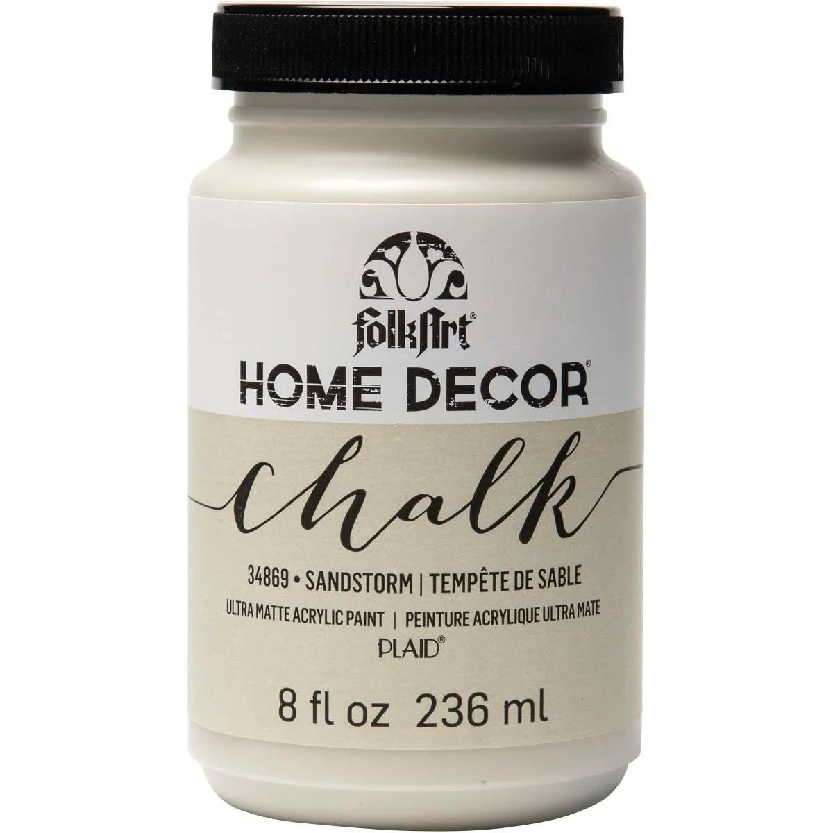 FolkArt Chalk Acrylic Paint - Sandstorm (8 oz Bottle)
