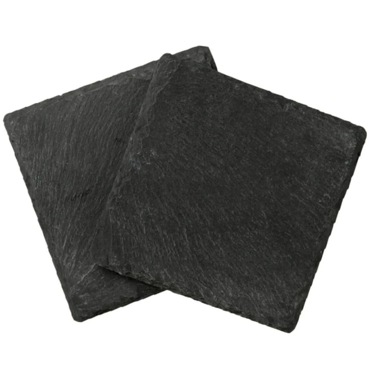 FolkArt Coasters - Black Slate (2 Set - 4")
