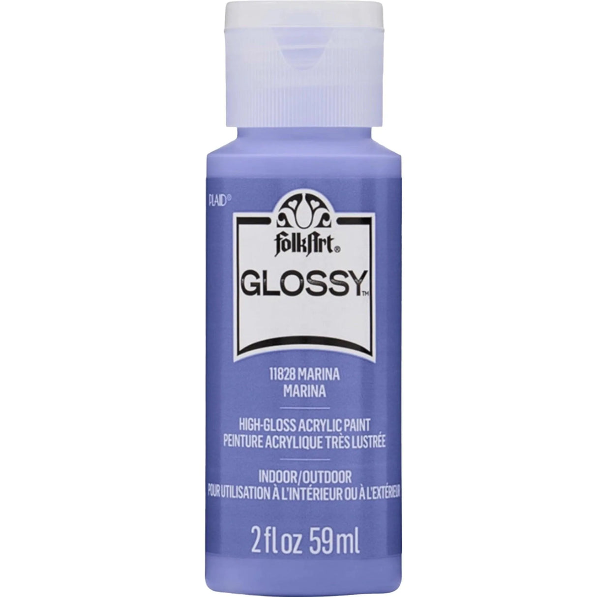 FolkArt Glossy Acrylic Paint - Marina (2 oz Bottle)