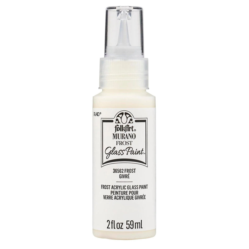 FolkArt Murano Glass Paint - Frost Medium (2 oz Bottle)