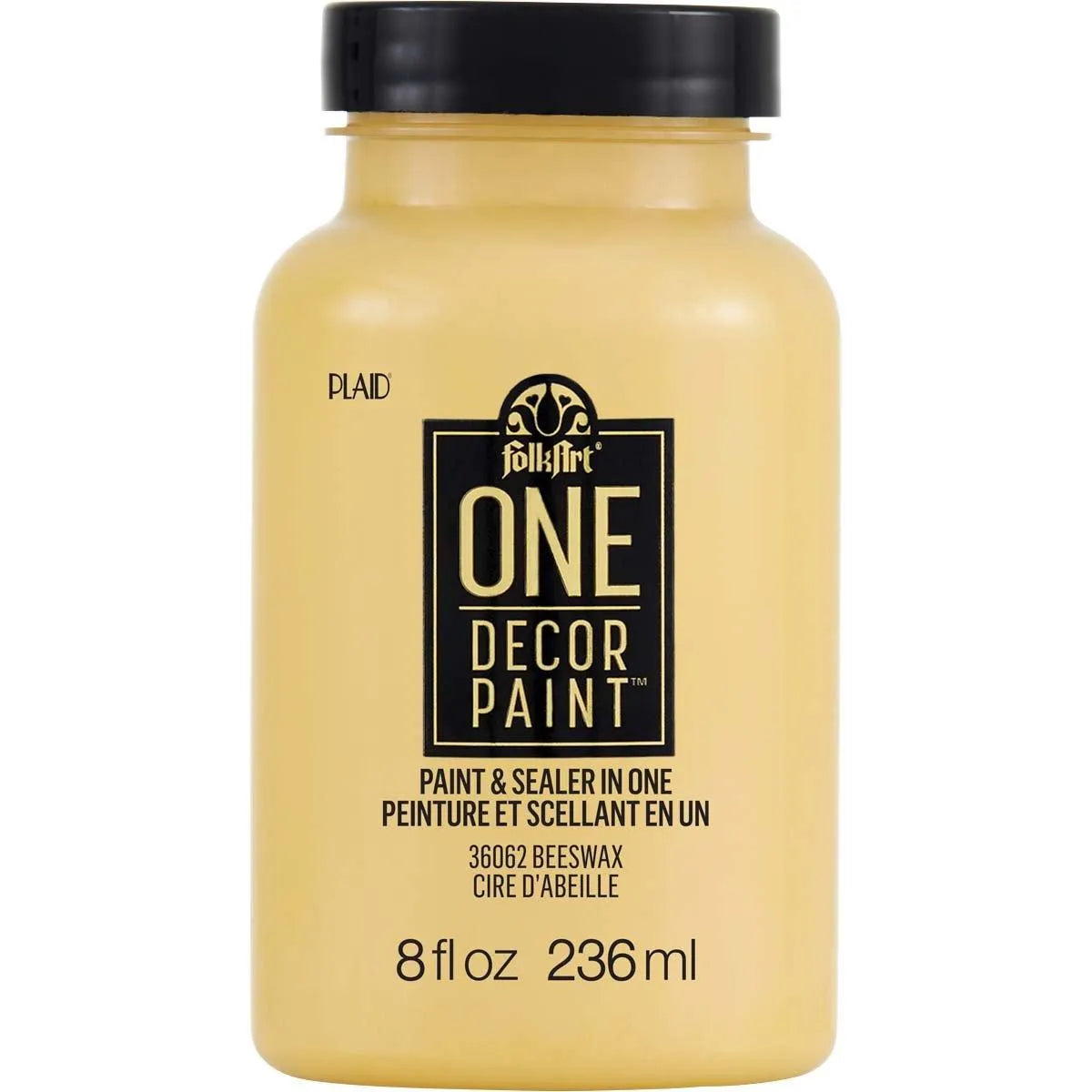 FolkArt One Decor Paint - Beeswax (8 oz Bottle)