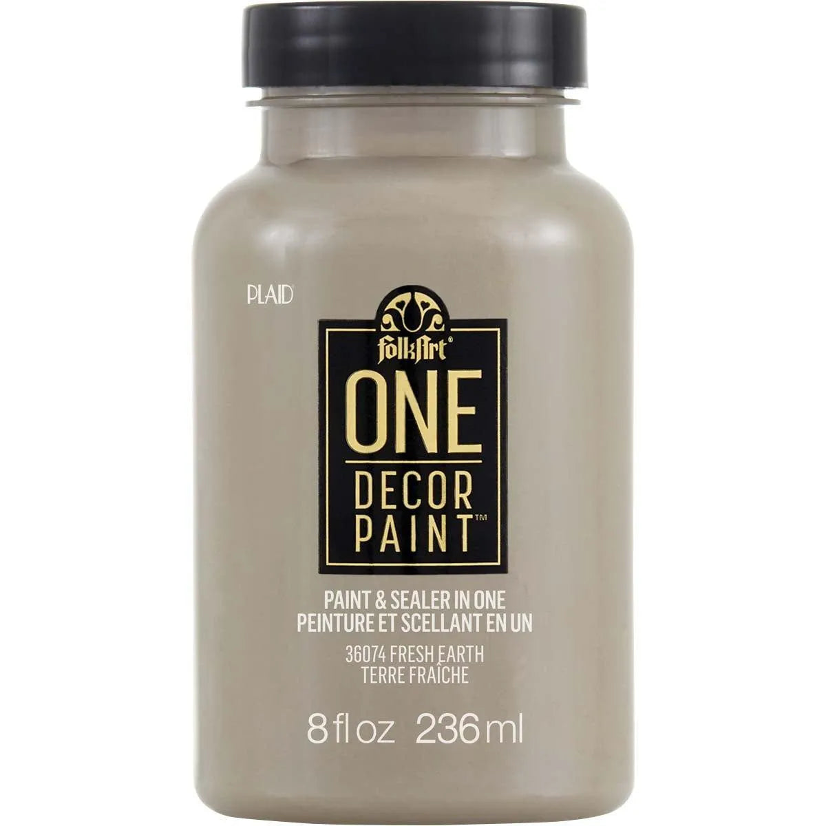FolkArt One Decor Paint - Fresh Earth (8 oz Bottle)