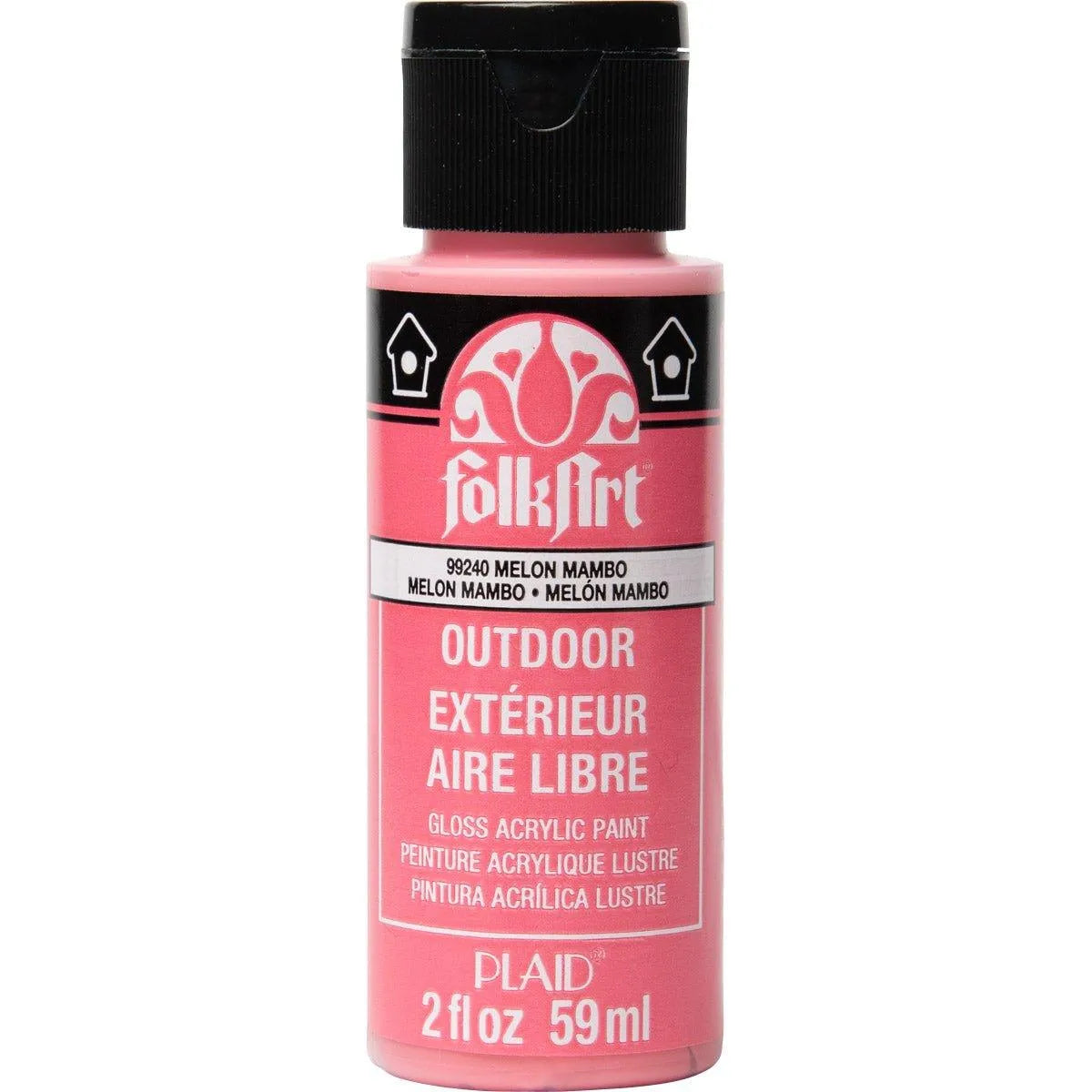 FolkArt Outdoor Acrylic Paint - Melon Mambo (2 oz Bottle)