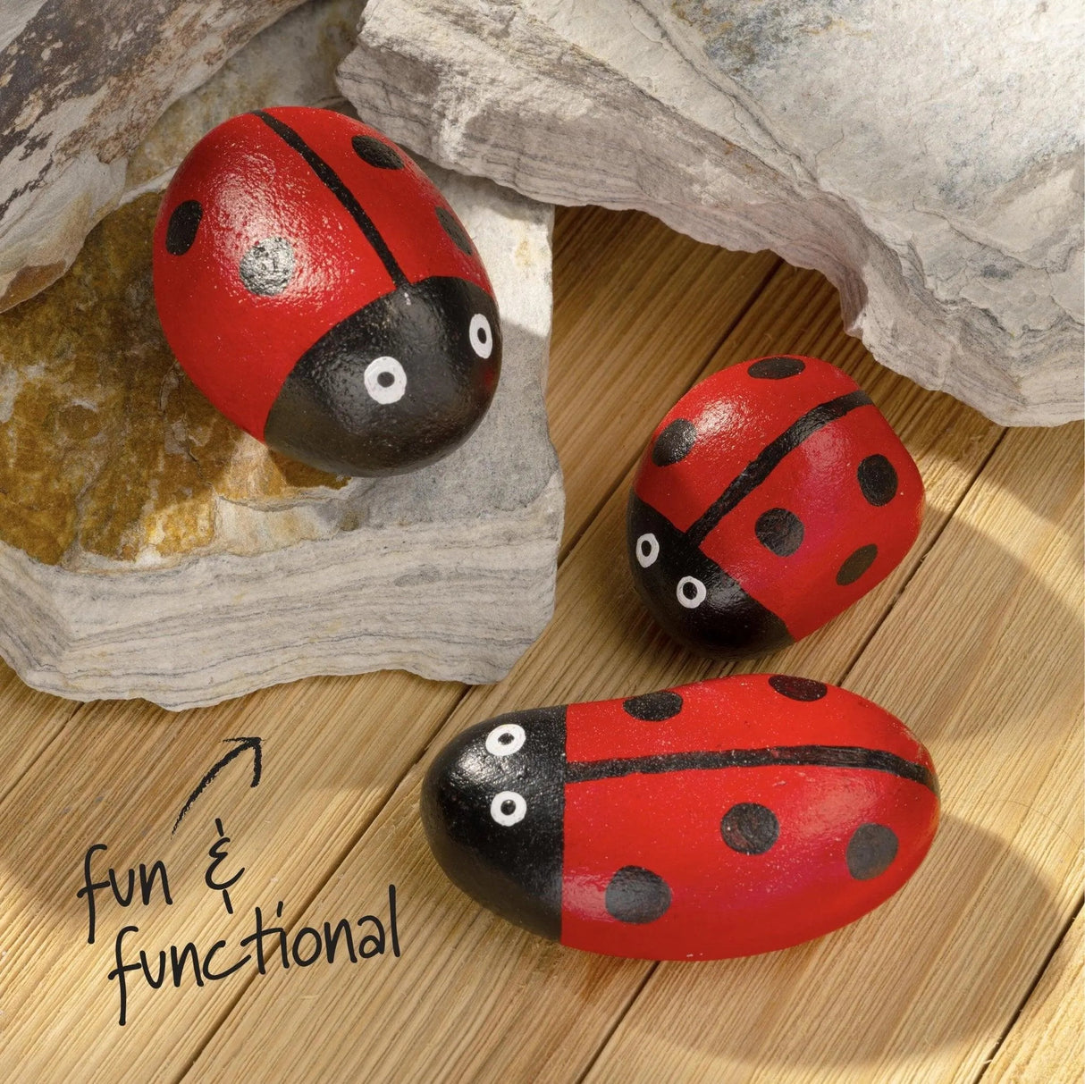 FolkArt Rocks (6 Rocks 1-2")