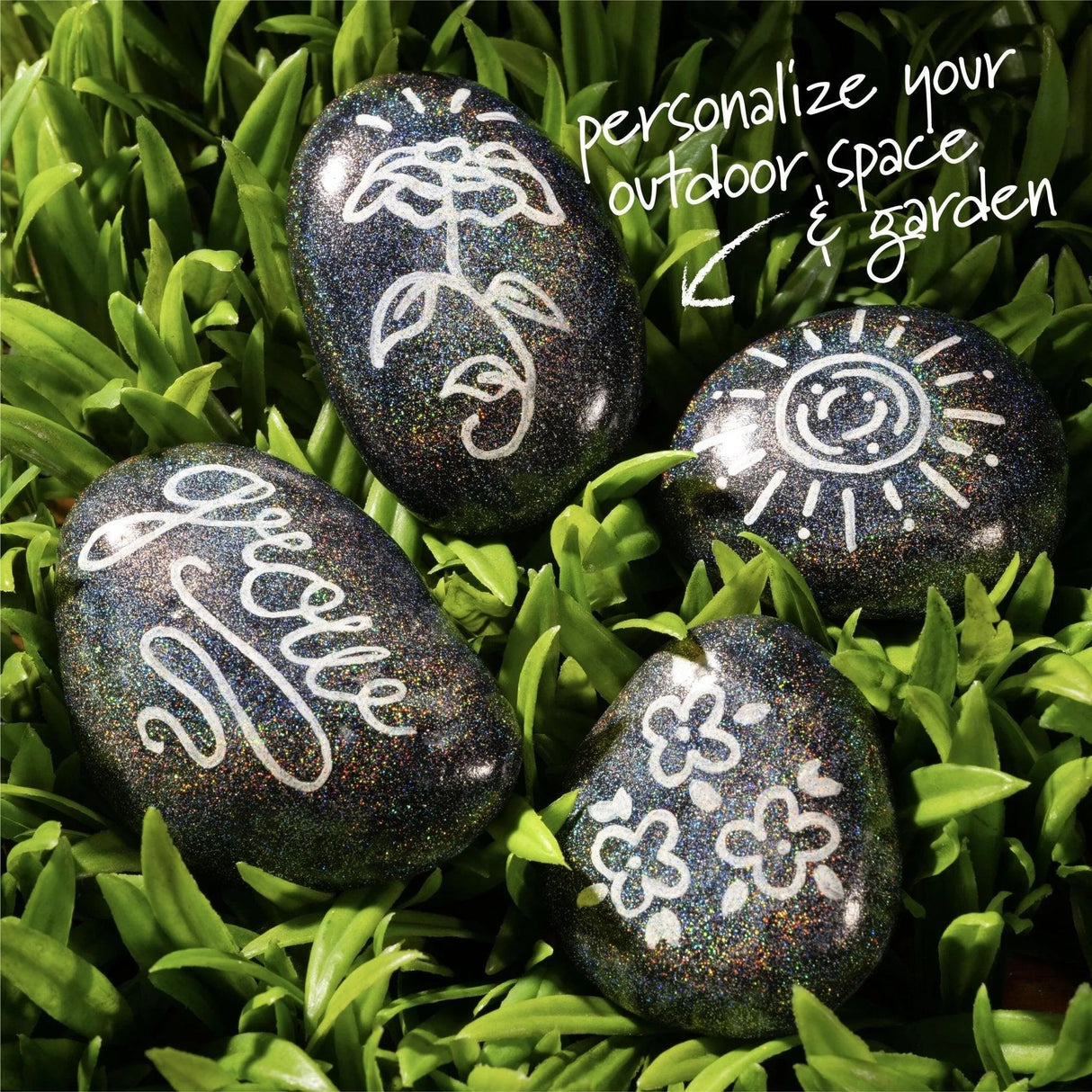 FolkArt Rocks (6 Rocks 1-2")