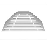 Cakeboards Avare Footed Display Cake Board, Square, 19.6"