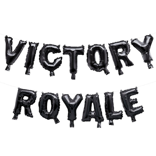 Foil Balloon Banner Fortnite Victory Royale