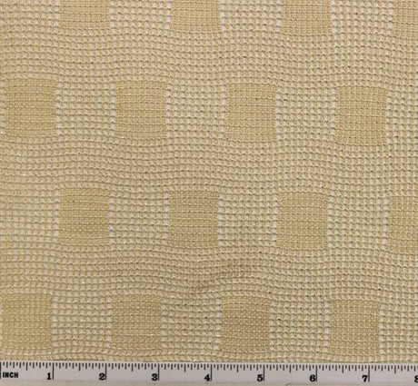 French Mesh Lace Fabric - Cream/Silver, 55/56" Width