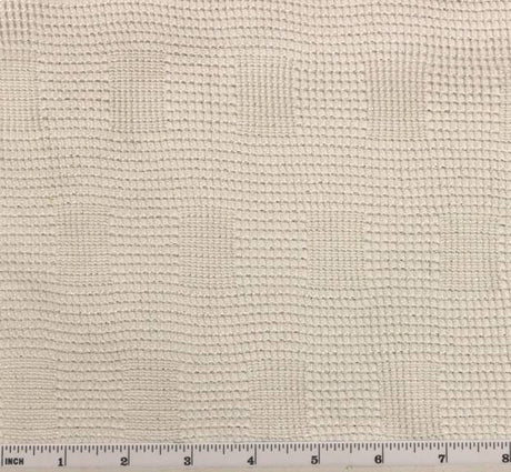 French Mesh Lace White/Silver Polyester Fabric - White/Silver Mesh Lace, 55/56" Width