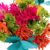 Sun and Sea Flower Bouquet Fresh Mixed Arrangement