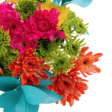 Sun and Sea Flower Bouquet Fresh Mixed Arrangement