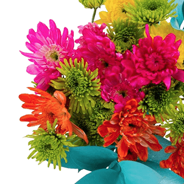 Sun and Sea Flower Bouquet Fresh Mixed Arrangement